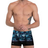 Sunga Boxer Mash Estampada Azul Turquesa e Preto - 3