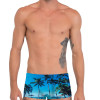 Sunga Boxer Mash Estampada Praia Azul - 3