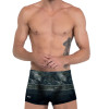 Sunga Boxer Mash Listrada Folhagem Preto - 3