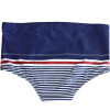 Sunga Slip Mash Hang Loose Listrada Azul e Vermelha - 2