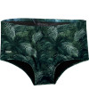 Sunga Slip Mash Estampada Folhagem Verde - 1