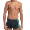 Sunga Boxer Mash Cinza com Lista Verde - 3