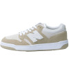 Tênis New Balance NB480 Low Khaki com Branco - 3