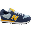 Tênis New Balance 500 v2 Marinho com Amarelo - 3