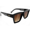 Óculos Evoke Time Square A02 Retrô Shine Black/Lente Brown Gradient - 1