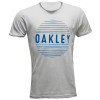 Camiseta Oakley Croocked Lines Cinza - 1