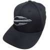 Boné Mormaii FlexCap Frontier Preto Com Logo Prata - 1