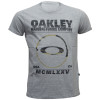 Camiseta Oakley Seeing Double Elipse Cinza - 1