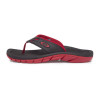 Chinelo Oakley Super Coil 15 Preto com Vermelho - 3