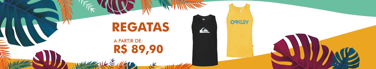 VERAO 25 - REGATAS MASCULINAS