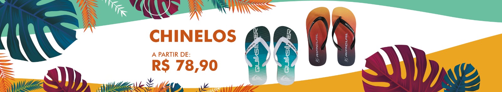 VERAO 25 - OS MELHORES CHINELOS 