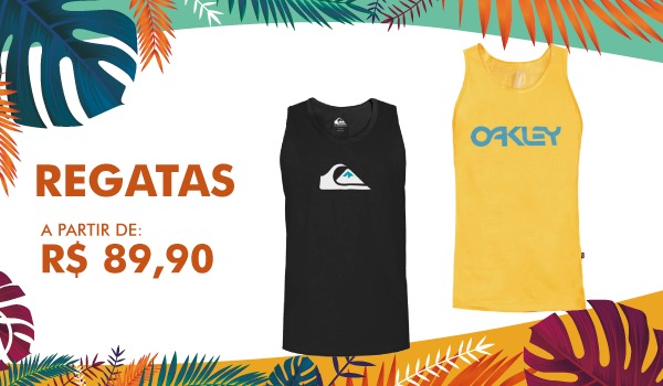 VERAO 25 - REGATAS MASCULINAS